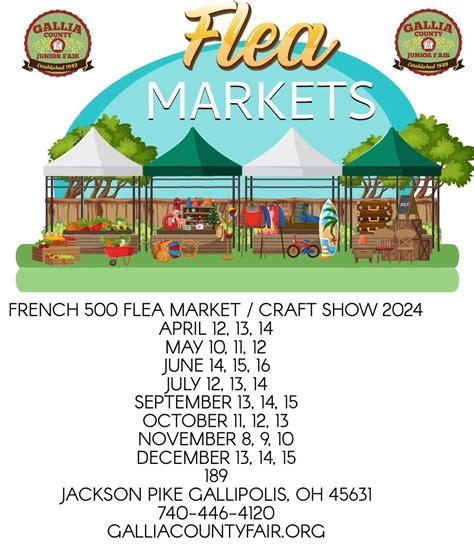French 500 flea market 2023 schedule - If you love French country style, you will love The French Hen Market, a seasonal outdoor market that features vintage and handmade products from local vendors. Whether you are looking for home decor, gifts, or treats, you will find something unique and charming at this market. Don't miss the Holiday market in November, …